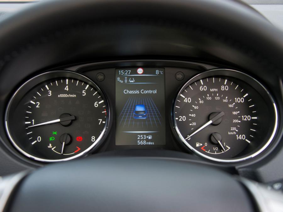 Панель приборов Nissan Qashqai 2014 года  (UK) (фото 32 из 38)